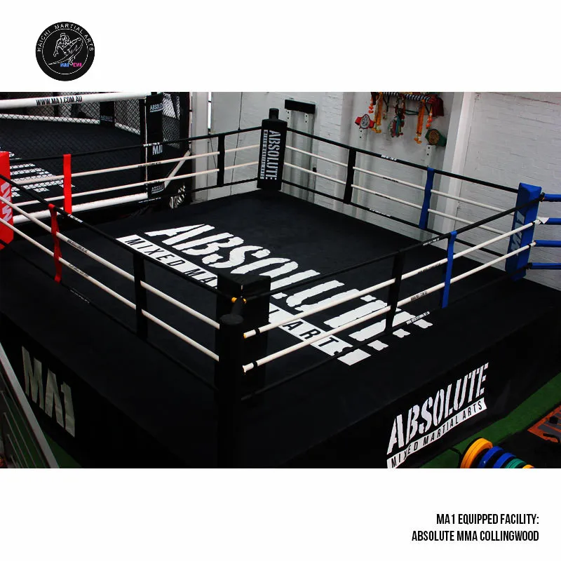  Factory Sale used rope floor mounted boxing ring With Strong