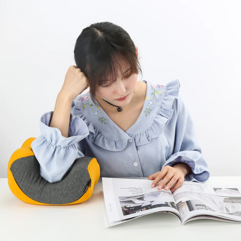 Sugar Napping Pillow Orthopedic Car Office Memory Foam Neck Support Travel Nap Pillow