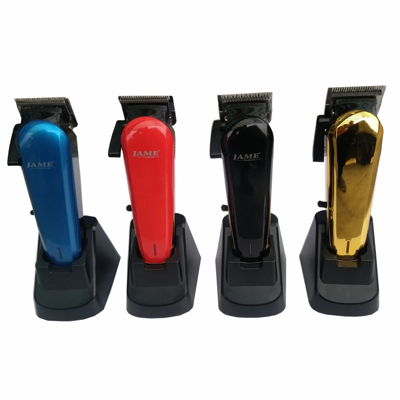 Rechargeable Hair Trimmer for Men Beard Trim Hair Cutting Machine Professional Electric Hair Clippers with 6pcs Shaving Nozzles