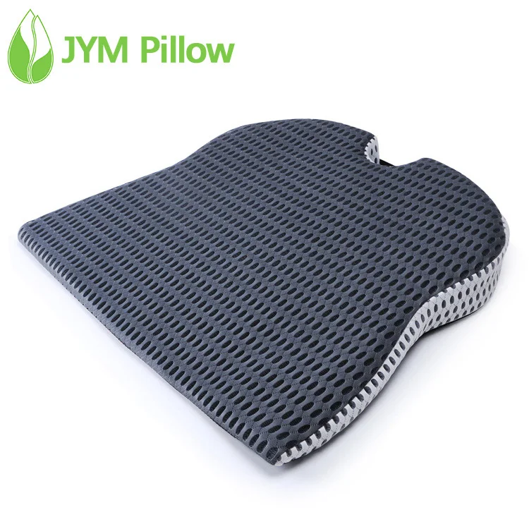 Ergonomic Design Adult Drivers Memory Foam Auto Car Seat Cushions For Short People