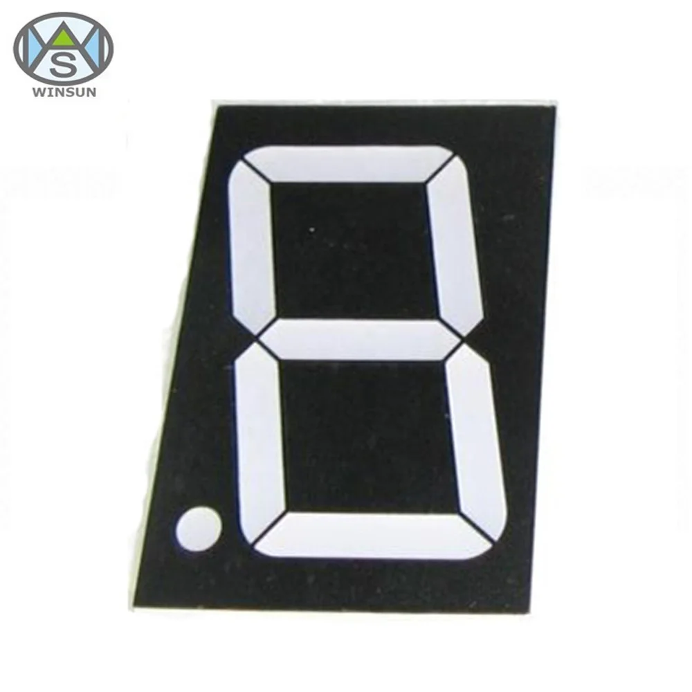 0.28 Inch Single / one LED Digit 7 Segment Display of Red Green Blue Yellow White