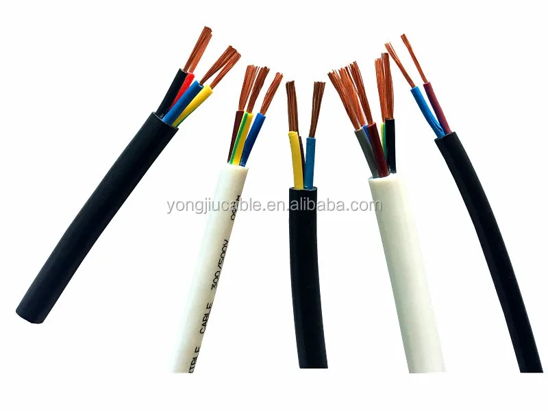 2x2.5 blue,brown Wire Colours stranded copper electrical rvv cable