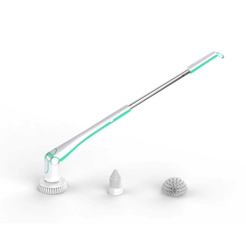 
High Quality Electric Carpet Cleaning Brush Floor Cleaning Machine Spin Scrubber Bathroom Cleaning Kit Brush Cleaner 