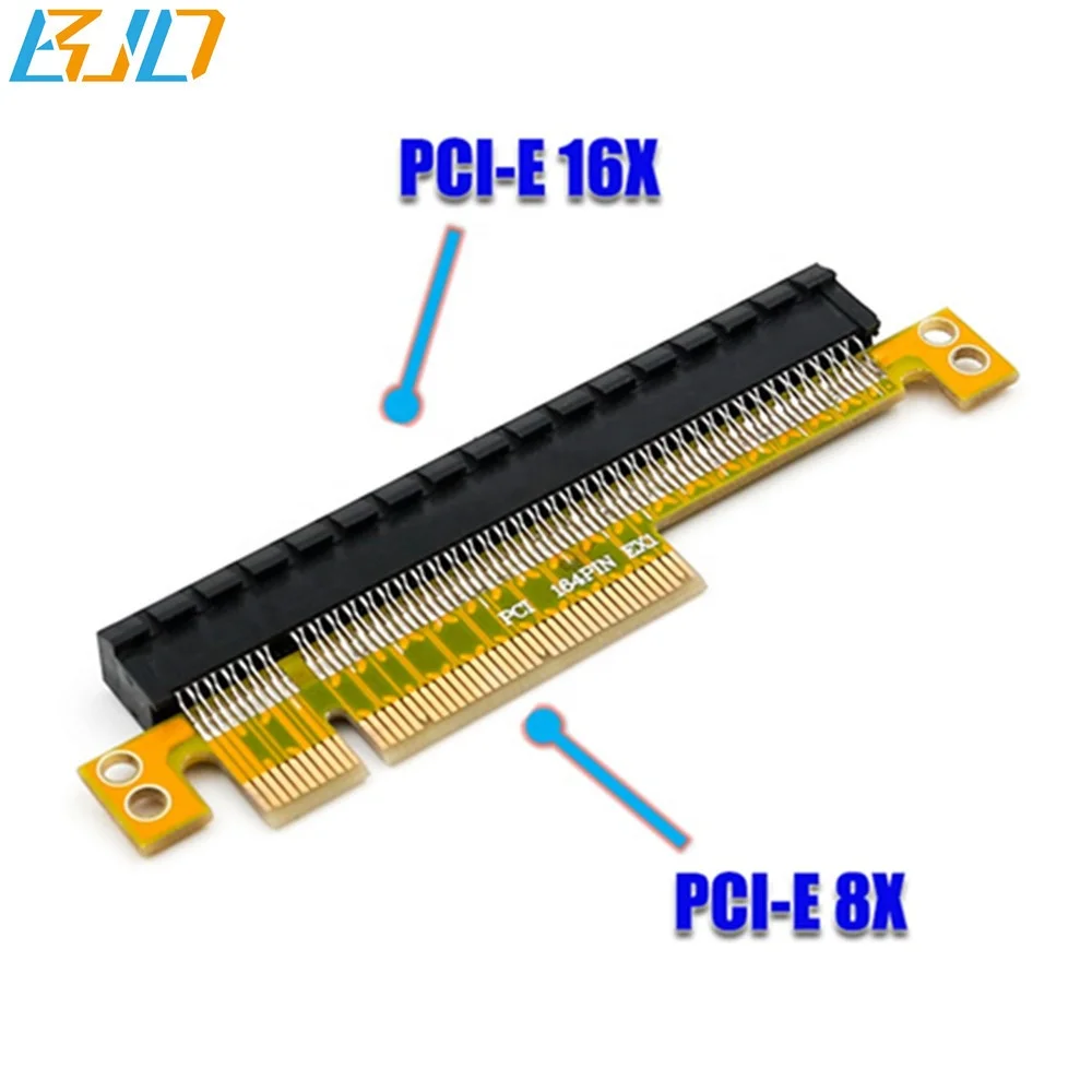 PCI-E X8 до X16 Riser Card гарантия торговли PCIe Экспресс 8X до 16X прочный адаптер карты