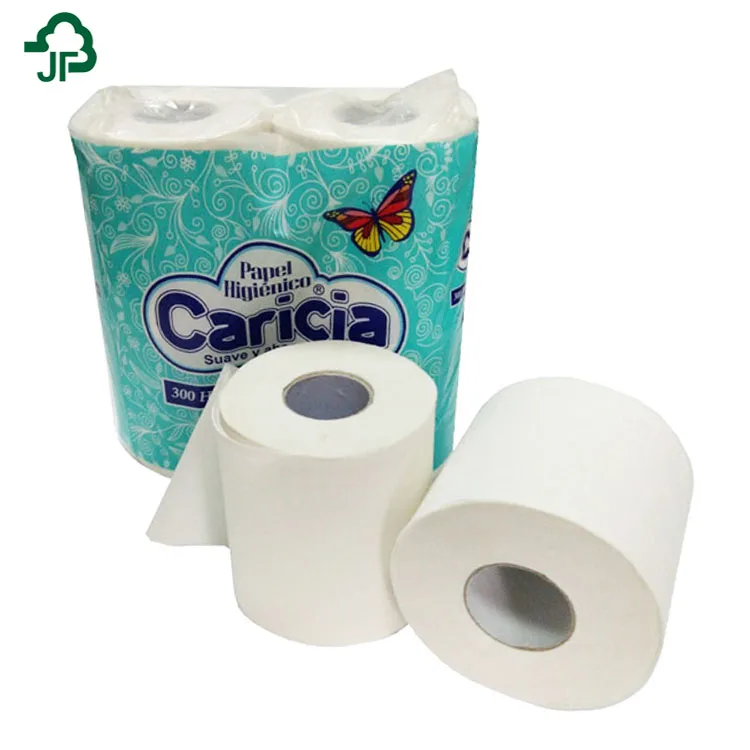 High Quality Soft And White Poly Bag Packing Toilet Paper
