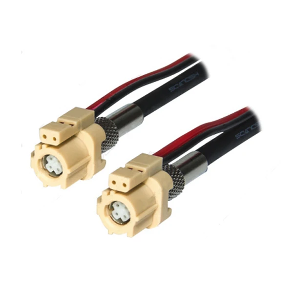 6Pin Beige Connector HSD Female to Female LVDS Cable Manufacturer