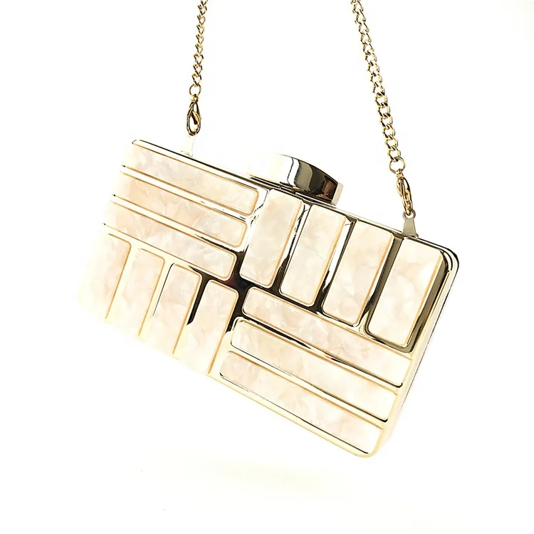 Женская акриловая вечерняя сумка-клатч для вечеринки