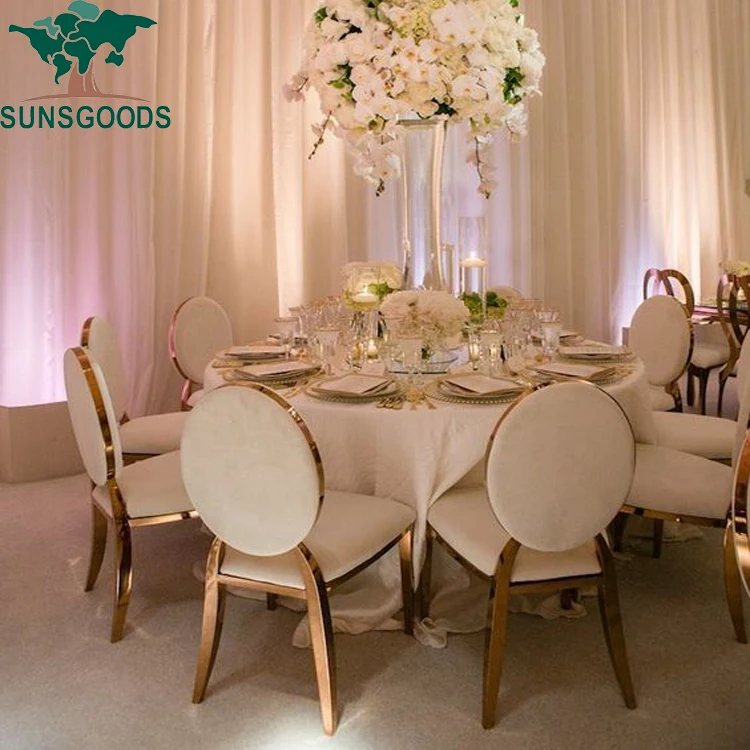 Silver modern stainless steel low back dining chair