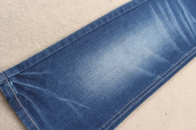 GRS certificate repreve denim fabric recycled material 11 oz indigo jeans denim fabric