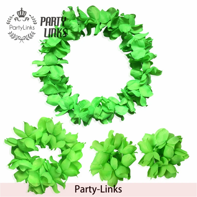 Factory Direct selling hawaiian flower lei,Hawaiian party necklace,Hawaii garland