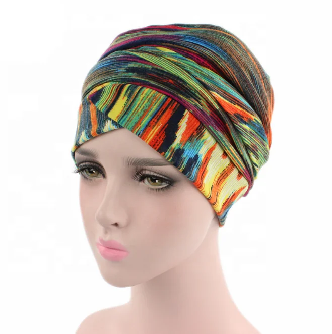Easy wearing african head wrap amazing soft extremely stretchy good price turbano