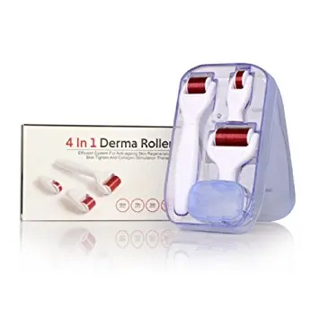China most popular 3 in 1 micro derma skin hair roller set kit for sale