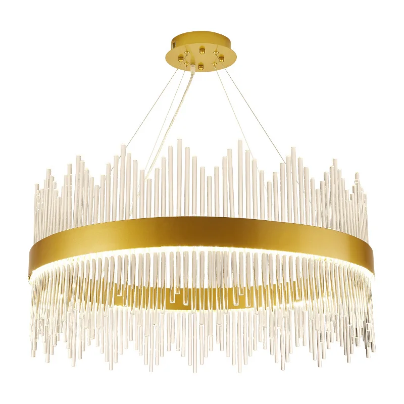 Modern Contemporary Antique Gold Crystal Chandelier Modern Living Room Hotel Luxury Chandelier