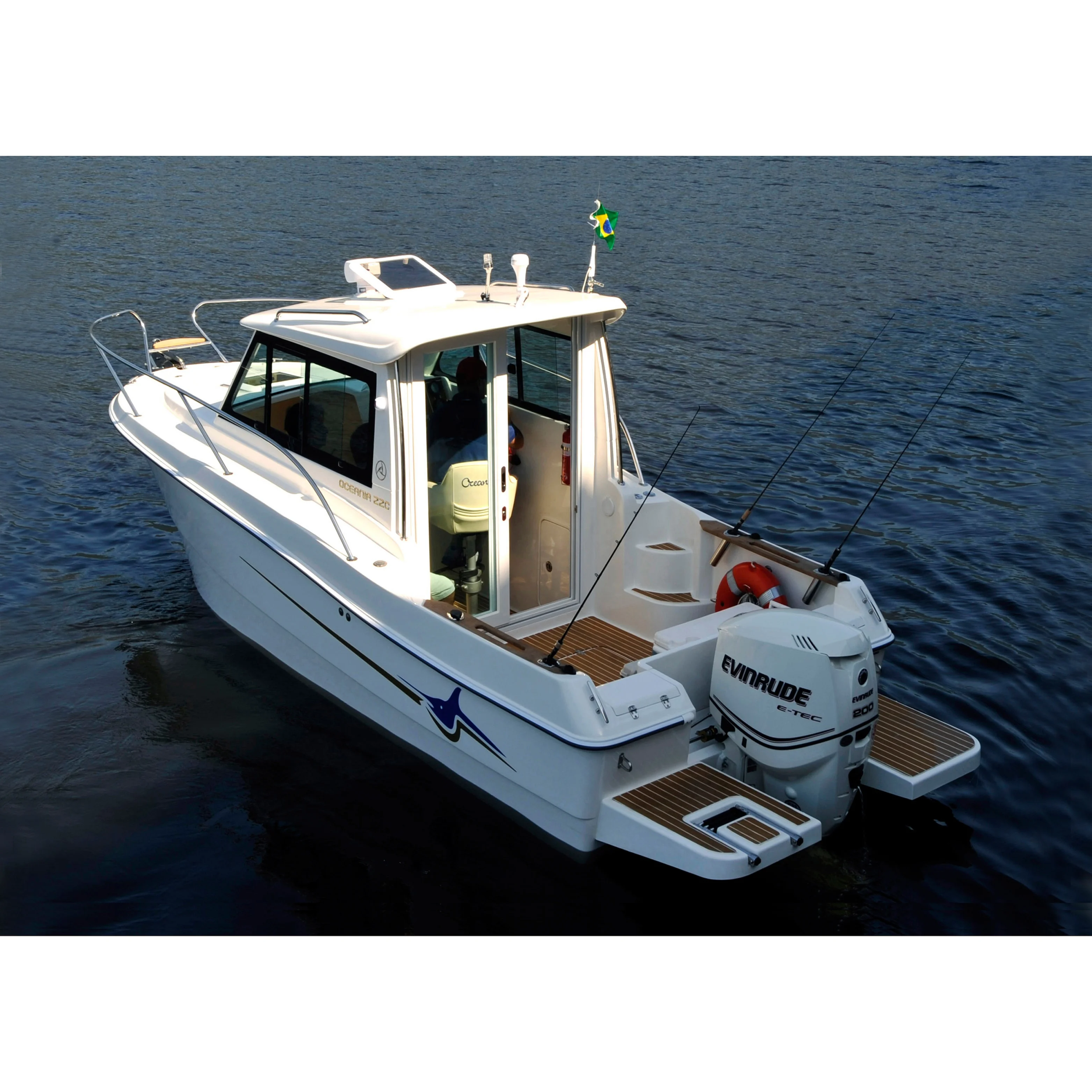 
22C sport fishing boat cabin yacht 