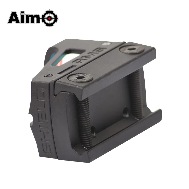 Миниатюрный красный точечный прицел Aim-O RMS с вентиляционным креплением и разделителями для тактического страйкбола