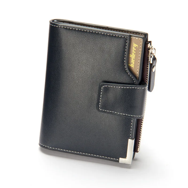 men short pu leather wallet with coin pocket wholesale