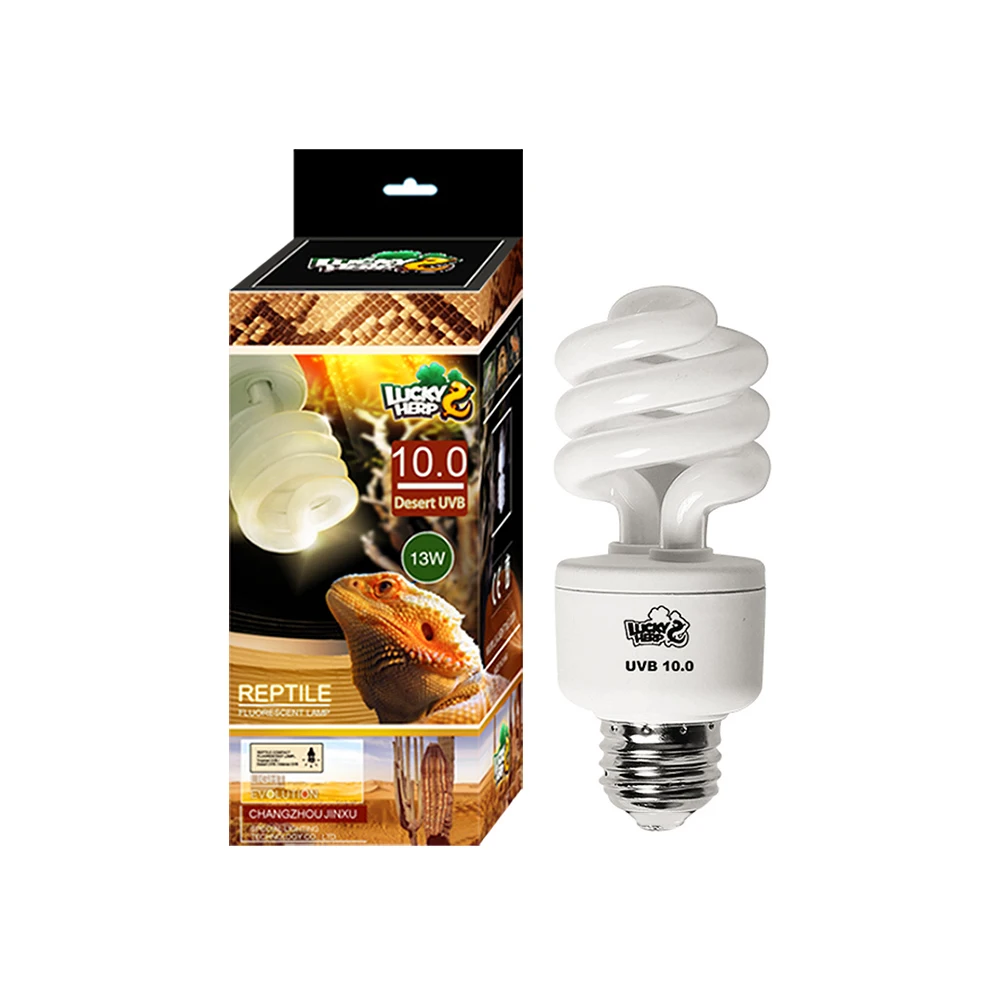 reptile  Lamp, uva uvb 10.0 13w/ 26w warm and heat bulb for tortoise