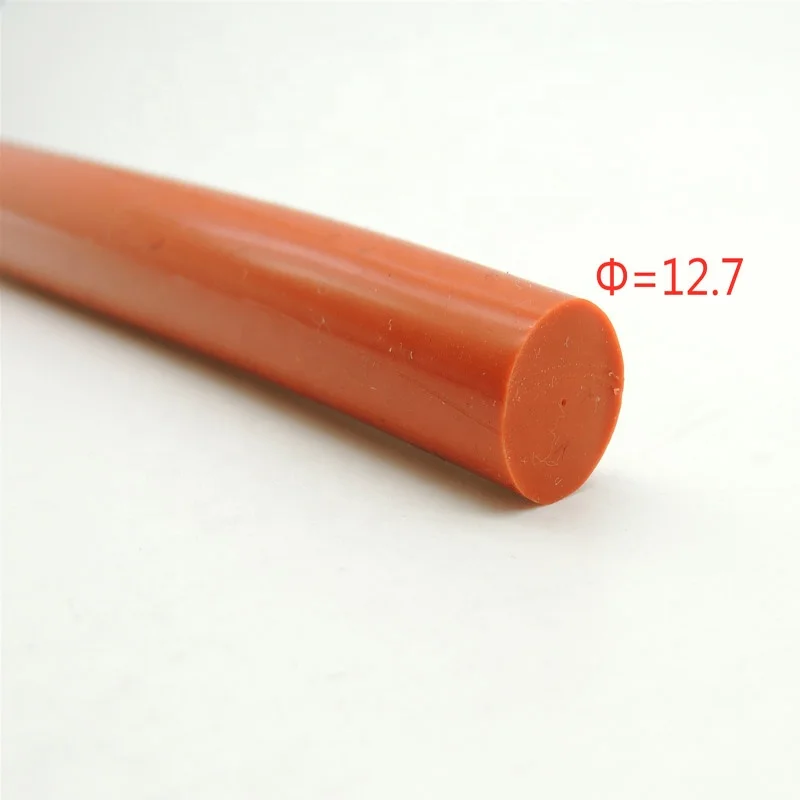 12.7mm 13.4mm solid extruded silicone rubber  cord