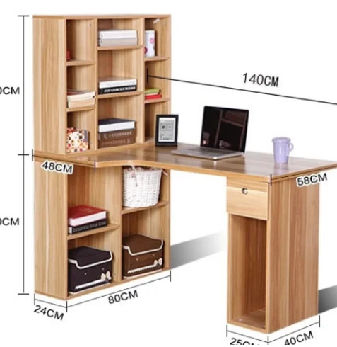 Дешевый компьютерный стол, учебный стол, компьютерный стол с полками