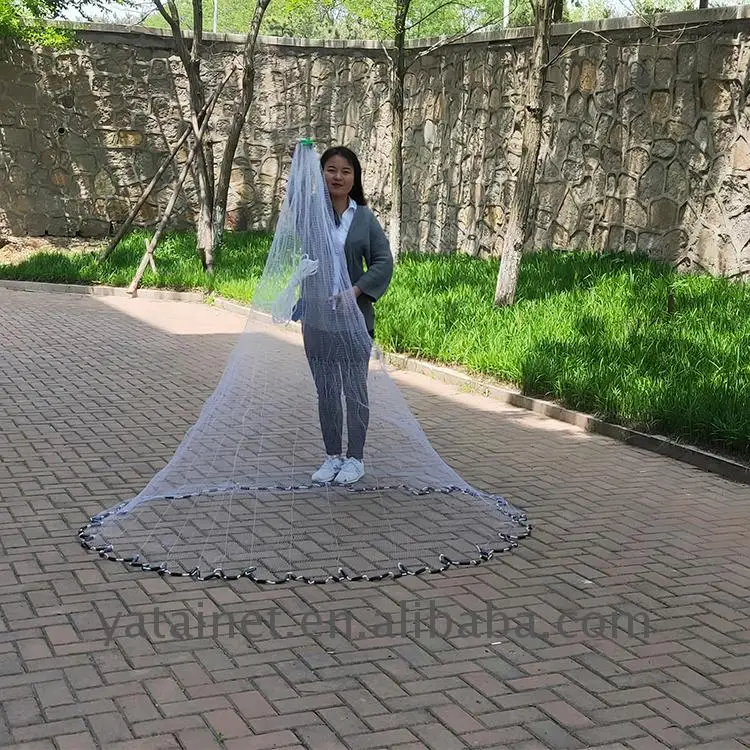 Рыболовная сеть на шнурке 0 75 фунтов 6