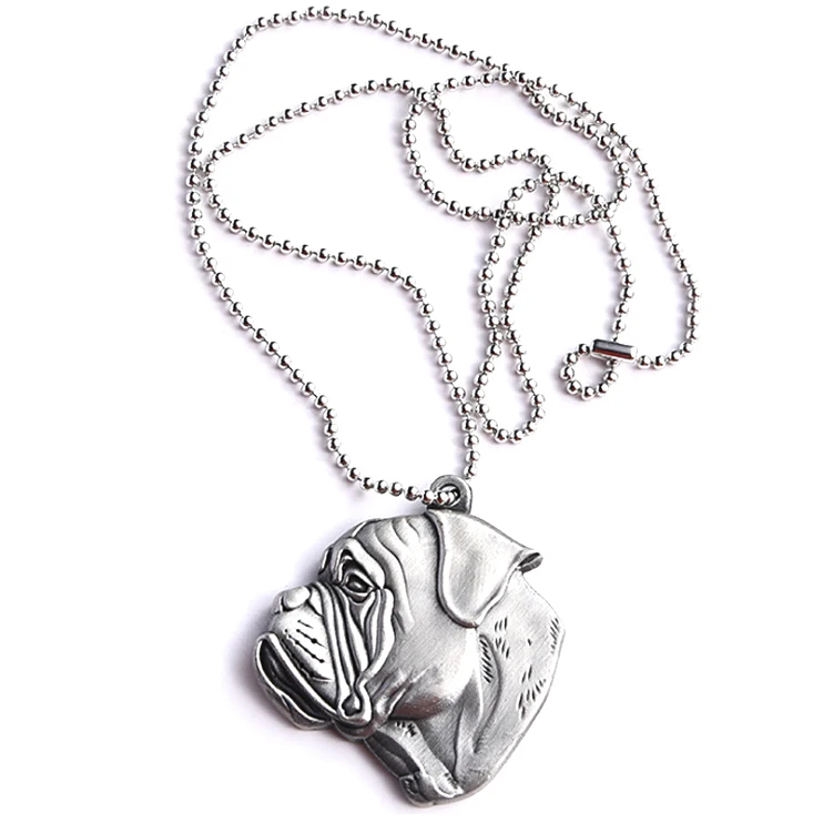 Изготовленный на заказ дизайн и логотип высокого качества жетон металлический для собаки с шариком кольца