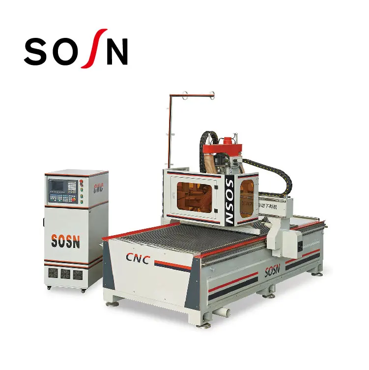 Дерево ЧПУ с ATC 8 инструменты и вакуумный стол