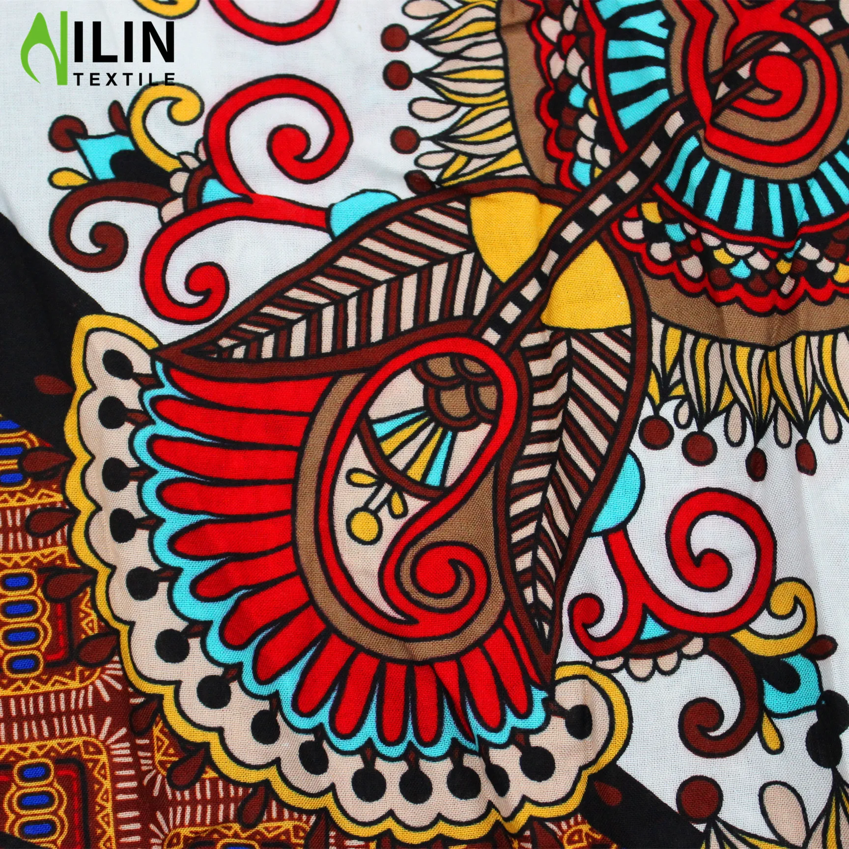 Wholesale 100% rayon rayon challis fabric digital printing for dress