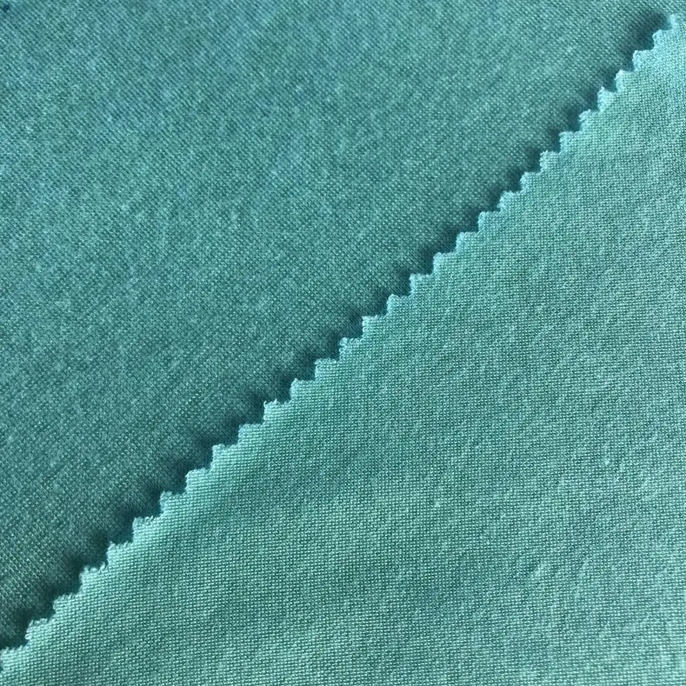 Hot sales rayon spandex jersey plain dyed  95% rayon 5% spandex knit fabric for shirts