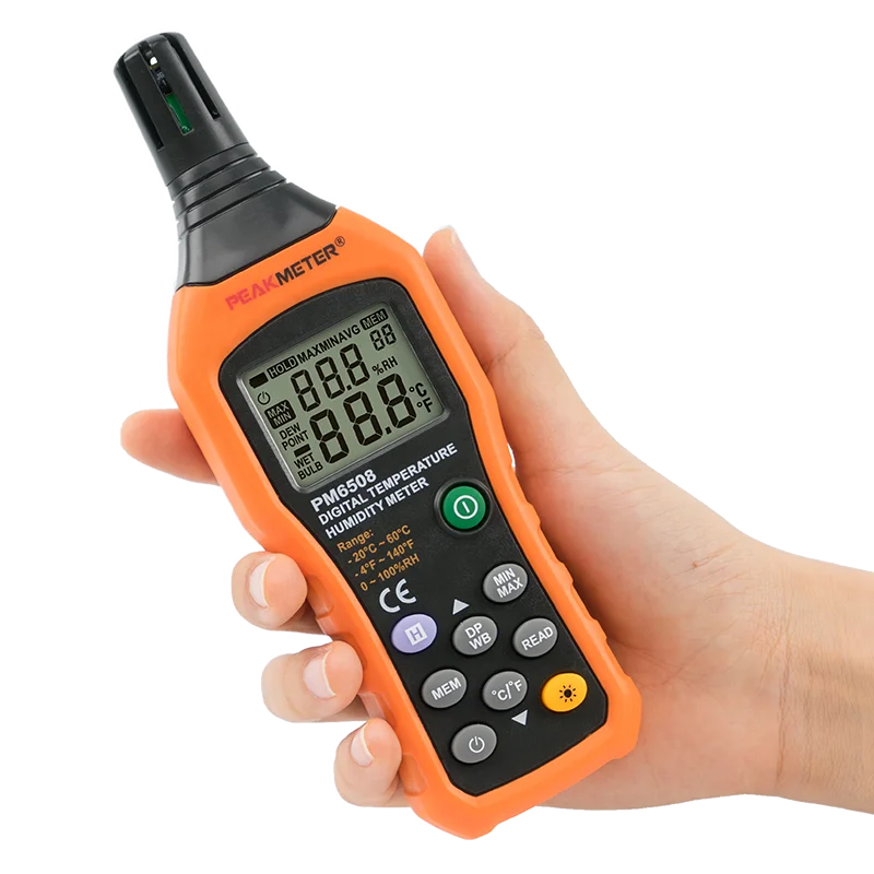Factory Price Digital ambient air temperature Thermometer Humidity Meter temperature hygrometer max min