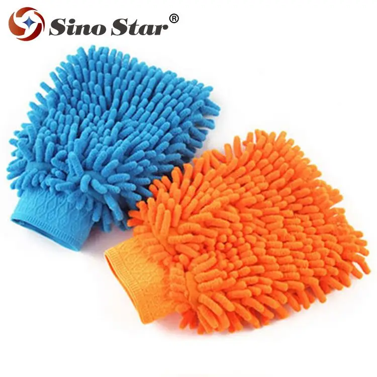 SS-WT10 шениль микроволокно премиум-класса с защитой от царапин-Бесплатная Автомойка рукавицей чистящие