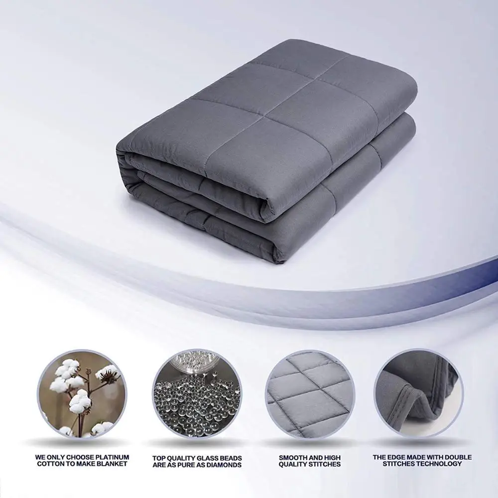 
Wholesale New Style Weighted Blanket Cotton Custom Szie Baby Weighted Blanket 