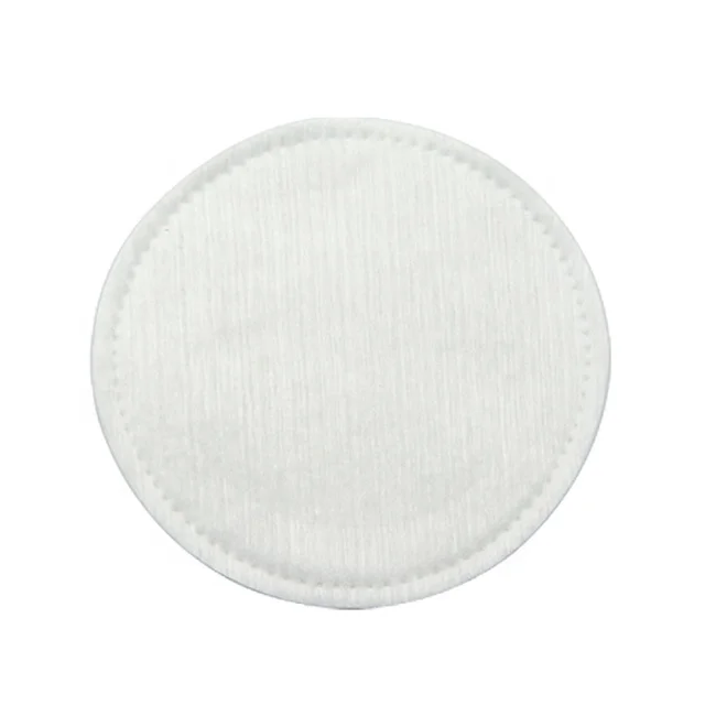 Wholesale fashion facial cleansing make up cosmetics cleaning round cotton pads 100% pure cotton skin care makeup remover pads