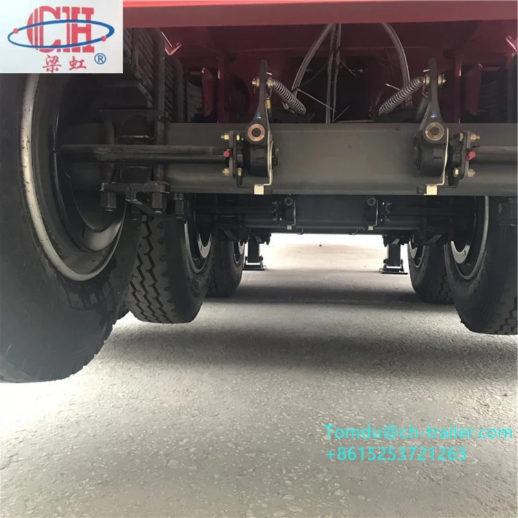 Lianghong  clinker and gravel transport Dumper trailer Rear Tipper Dump semi truck trailer