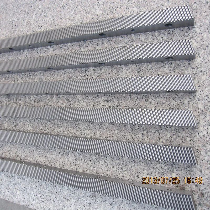 
High precision Metric Mechanism C8 steel router cnc rack pinion gear 