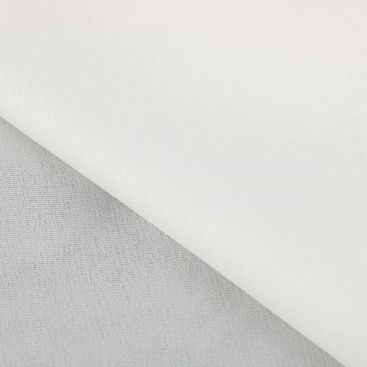 75D 100% Polyester Circular Knitted Stretch Woven Fusing Interlining
