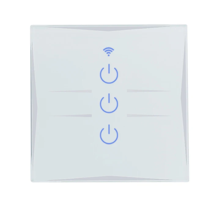 Великобритания Стандартный беспроводного управления стекла, Электрический touch дома настенный выключатель света