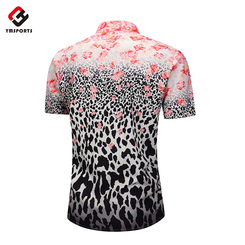 Factory Direct Rayon Colorful Printed Hawaiian Shirts Wholesale Cheap Beach Shirts For Men