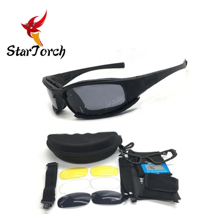 Оптовая продажа, высококачественные поляризованные Защитные военные очки X7 с защитой от пуль (60769327869)