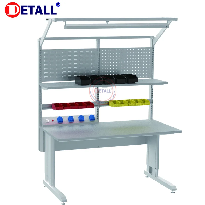 esd mobile cell phone repair work table workstation workbench for electronics manufacturing