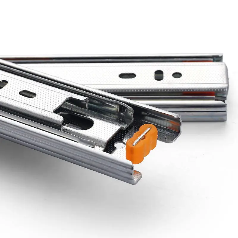 tandem box ball bearing slide full extension 45mm ball bearing slide cabinet drawer slide channel