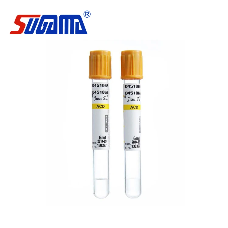 Best selling sterile plastic vacuum blood test tube, blood collection tube