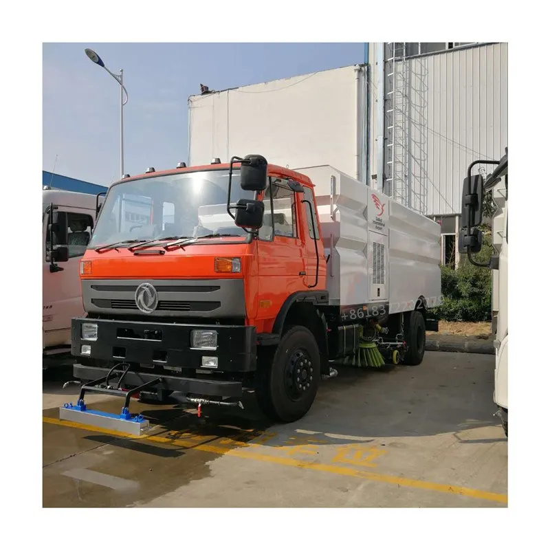Chengli new brand dongfeng 4x2 right hand drive 15cbm  airport sweeper truck
