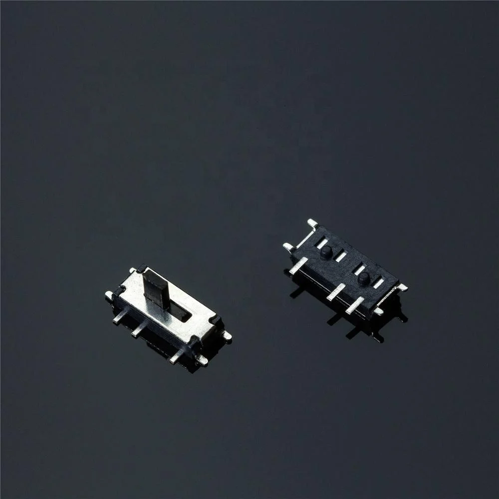 Мини pcb вертикальный переключатель слайда 7pin кнопка ручка переключатель Микро Кнопка