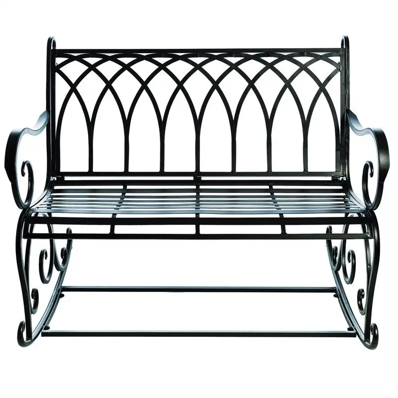 
high quality New Fashion folding Metal outdoor furniture Garden bench 