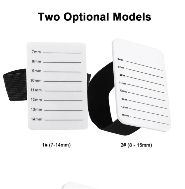 newest false eyelash palette display custom eyelash extension glue acrylic eyelash holder