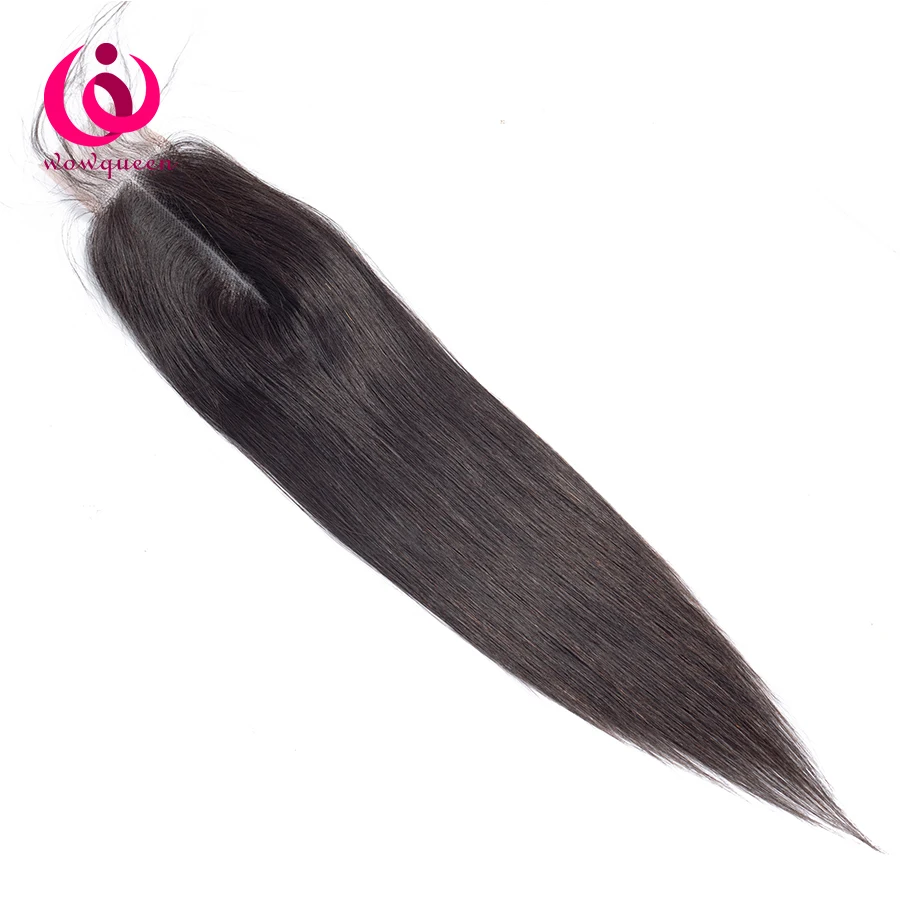 Cheap Middle Part 2*6 Lace Closure Virgin Pakistan Straight Human Hair Closure Virgin Human Hair Thin Skin Lace Closure