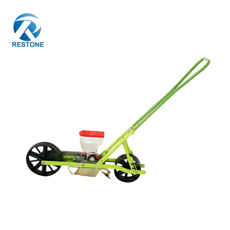 High quality hand push manual vegetable seeder