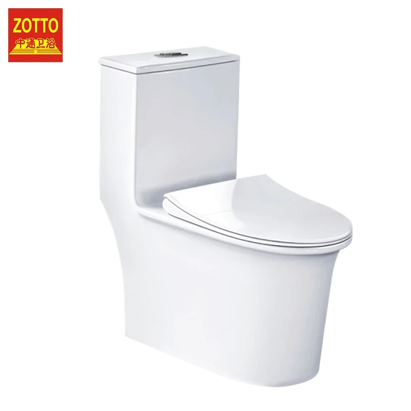 Низкая цена s-ловушка сифонический Цельный унитаз туалет керамический цельный комод оптом туалеты
