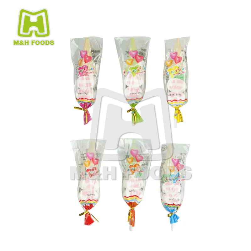 Smiling Face Ice Cream Sweets Color Marshmallow Lollipop Candy in Box