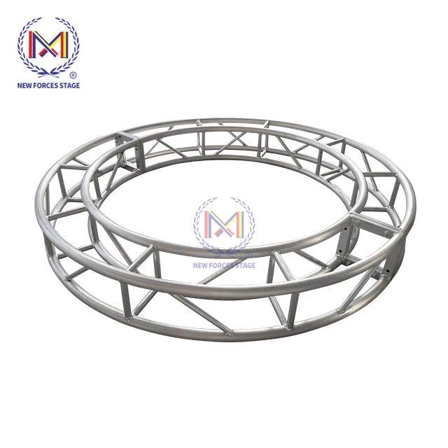Round Semi Circle Roof Decoration Concert Stage Lighting Truss